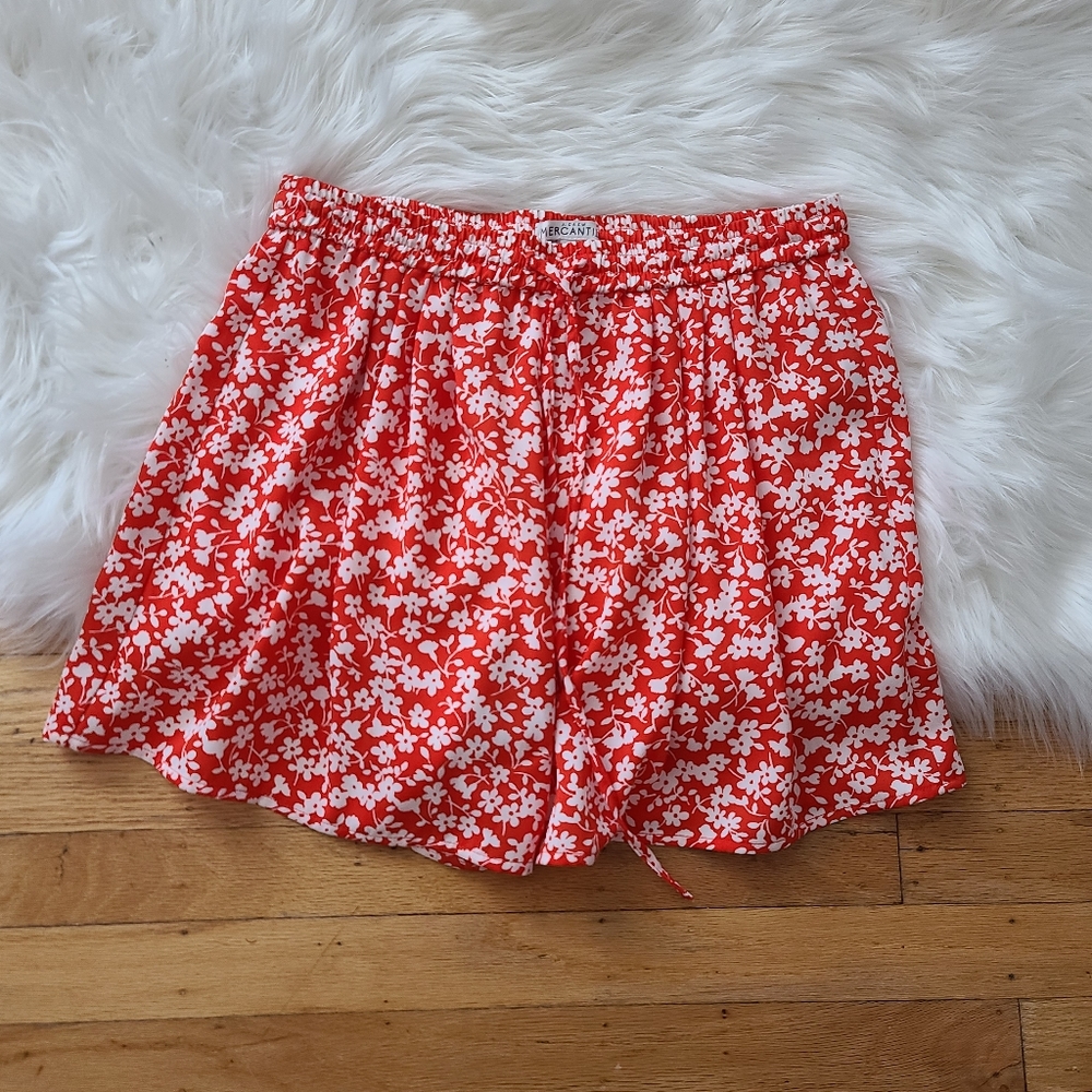 J crew floral shorts